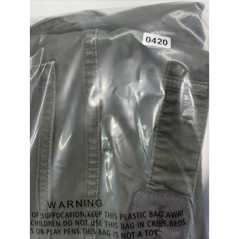 New Michael Kors Men's Parker Slim Fit Pants - 34 x 32 -(actual 34x30) Olive - Picture 6 of 6